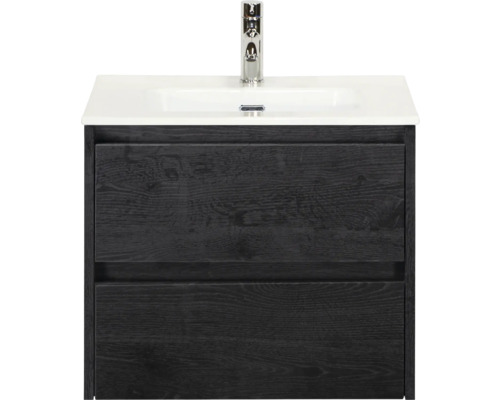 Skrinka pod umývadlo s dvoma zásuvkami a umývadlom