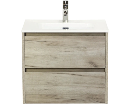 Skrinka pod umývadlo s dvoma zásuvkami a batériou