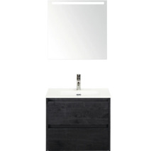 Umyvadlová zostava so zrkadlom a spodnou skrinkou