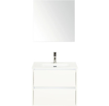 Umývadlo so skrinkou a zrkadlom do kúpeľne