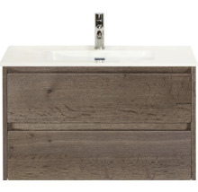 Skrinka pod umývadlo s dvomi zásuvkami a umývadlom