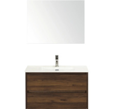 Umývadlo so zrkadlom a spodnou skrinkou