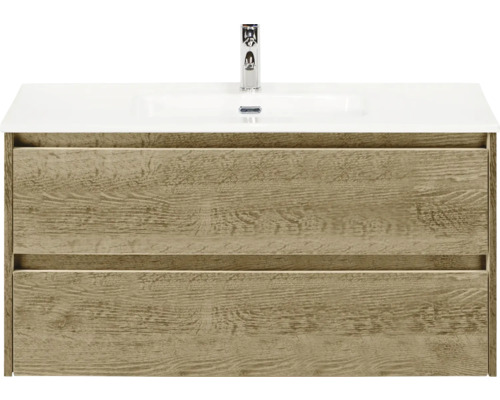 Skrinka pod umývadlo s dvomi zásuvkami a umývadlom