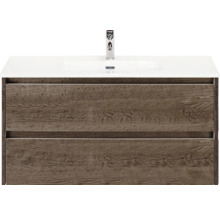 Skrinka pod umývadlo s dvomi zásuvkami a umývadlom