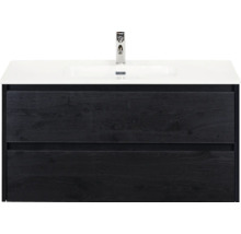 Skrinka pod umývadlo s umývadlom a dvoma zásuvkami