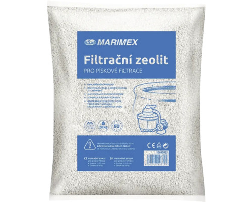 Filtračná náplň do pieskovej filtrácie ZEOLIT Marimex 20 kg Marimex Filtračný zeolit pre pieskové filtrácie, 20 kilogramov