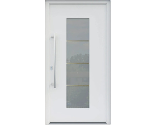 Vchodové dvere ARON 3141-1 100Ľ biele