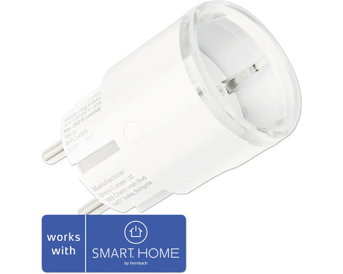 Biela inteligentná zásuvka Shelly Plug S Gen
