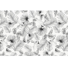 Vzor s tropickými listami