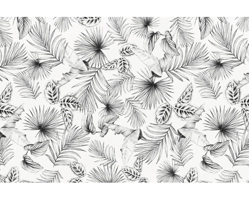 Vzor s tropickými listami