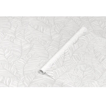 Rolka tapety s listovým vzorom