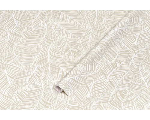 Rola tapety s motívom listov