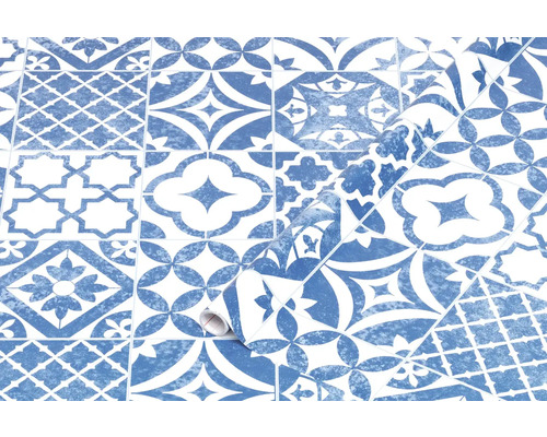 Rolka vinylovej tapety s dizajnom dlaždíc