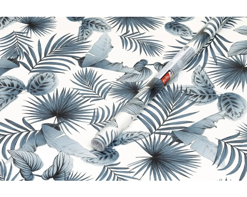 Dekoračná fólia so vzorom listov a rolka fólie