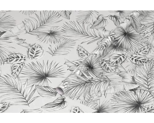 Tapeta s rastlinným vzorom