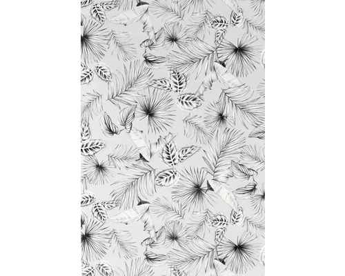 Samolepiaca fólia D-C-Fix Botanicals priehľadná, čierna 45x200 cm Tapeta s tropickým motívom listov