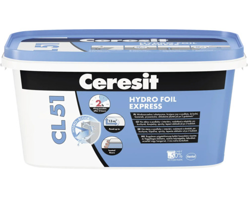 Tesniaca hmota Ceresit CL 51 Hydro Foil Express vo vedre