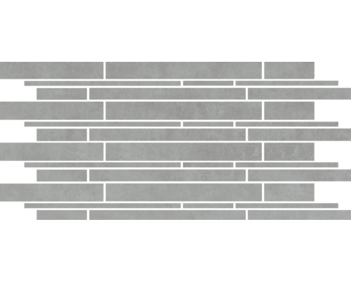 Mozaiková dlaždica z kameniny v podlhovastom tvare