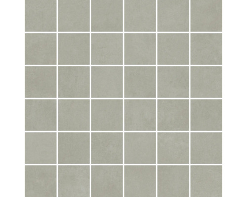 Mozaika Manhattan sivá 5x5/30x30 cm Štvorcové dlaždice do interiéru