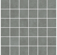 Vzor dlaždíc so štvorcovými, sivými dlaždicami