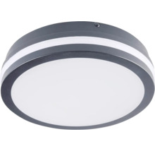 LED vonkajšie stropné svietidlo Kanlux 38790 BENO 12-18W CCT-O-SEG IP65 12-18 W 3000-3500-4000 K farba grafit so senzorom pohybu