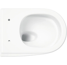Závesné hlboké splachovacie WC z keramiky, pohľad zhora