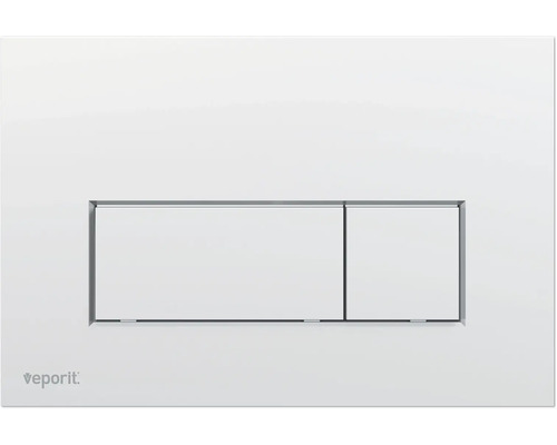 Ovládacie tlačidlo Veporit s dvoma tlačidlami pre splachovanie toalety