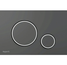 Ovládacie tlačidlo pre splachovanie toalety s dvoma tlačidlami