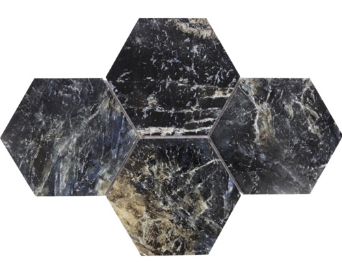 Šesťuholníkové mozaikové dlaždice z prírodného kameňa
