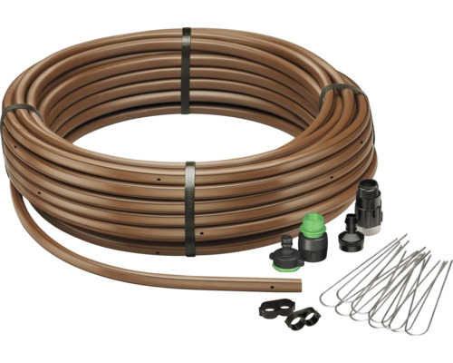 Kvapková hadica s príslušenstvom na zavlažovanie