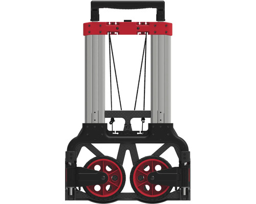 Vozík s rukoväťou, hliníkovým rámom a kolieskami
