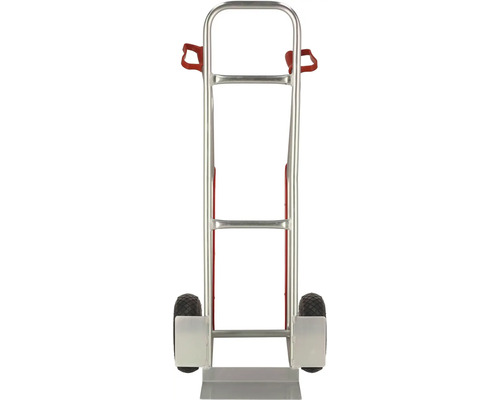 Vozík na vrece z kovu s dvoma kolesami a držadlami