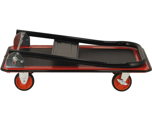 Prepravný vozík s kolieskami a skladacou rukoväťou