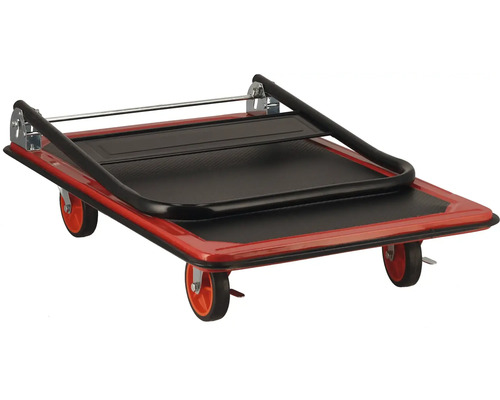 Pojazdná doska s výsuvnou rukoväťou na prepravu nákladov