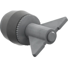 Sivý miešací nadstavec na maltu alebo farbu