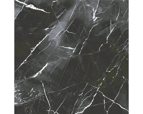 Dlažba Obklad imitácia mramoru LUCCA Nero mat 60x60 cm