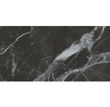 Dlažba Obklad imitácia mramoru LUCCA Nero mat 30x60 cm