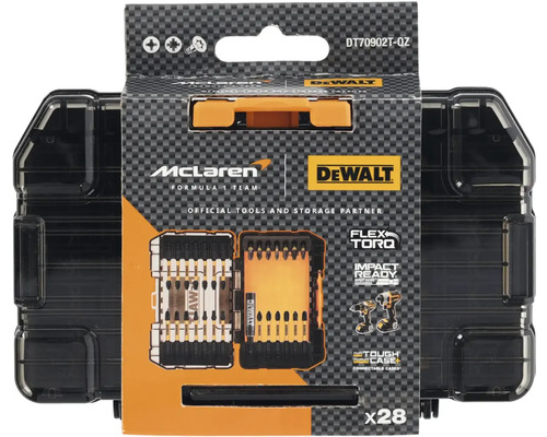 Sada bitov DeWalt s 28 dielmi v kufríku na náradie