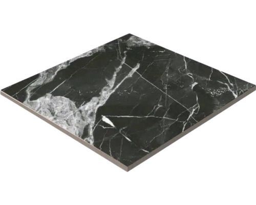 Štvorcová podlahová dlaždica so vzhľadom mramoru