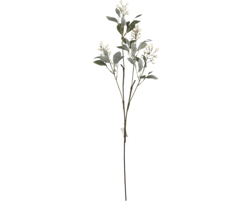 Dekoratívna vetva s listami a bobuľami pre interiéry