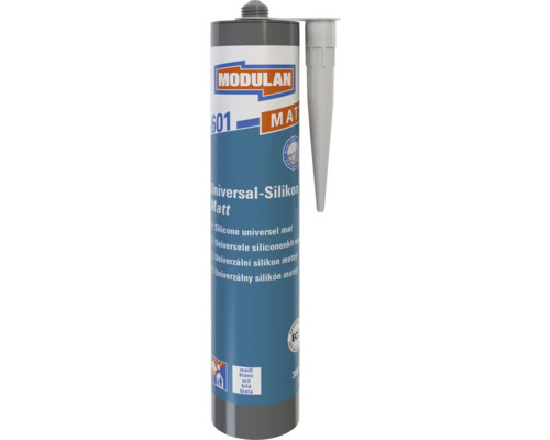 Univerzálny silikón Modulan 601 matný biely 300 ml Univerzálny silikón v kartuši, matný
