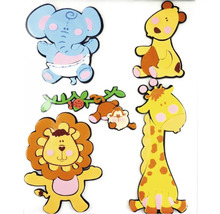 Samolepky so zvieracími motívmi na výzdobu detskej izby