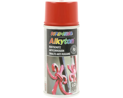 Antikorózna farba v spreji Alkyton Dupli-Color RAL3020 červená lesklá 150 ml