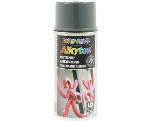 Antikorózna farba v spreji Alkyton Dupli-Color RAL7011 sivá lesklá 150 ml