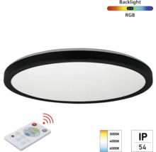 LED stropné svietidlo s diaľkovým ovládaním a stupňom krytia IP54