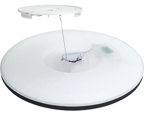 Kruhové stropné svietidlo s montážnym príslušenstvom