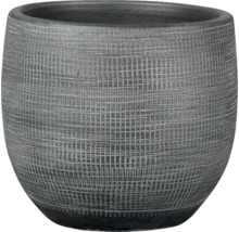 Keramický kvetináč so štruktúrou