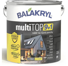 Balakryl Multi Top 9 v 1 plechovka laku 2,5 litra na rôzne povrchy