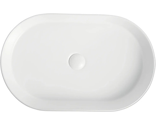 Umývadlo na dosku oválneho tvaru do kúpeľne