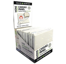 Daler Rowney Mini magnetické plátno, 6,5 x 6,5 cm, v predajnom stojane
